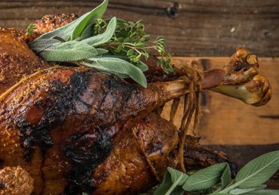 Roasted Christmas Goose on the Traeger - Recipe