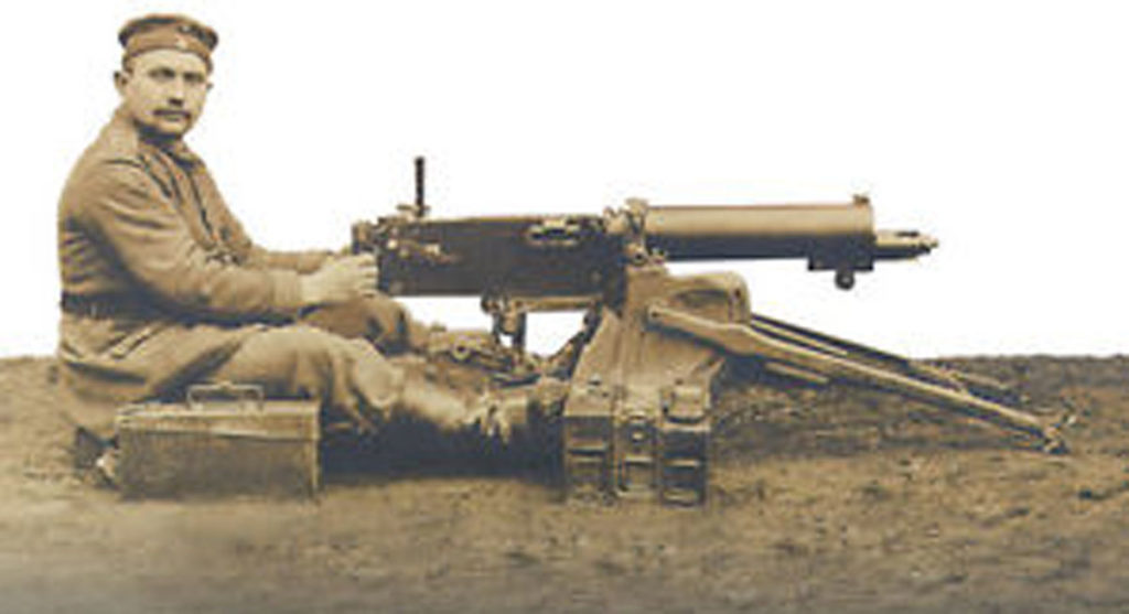 A Maxim Gun, an Abandoned French Tank, and One Determined American A Maxim Gun, an Abandoned French Tank, and One Determined American