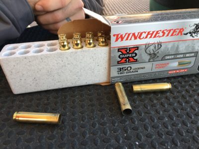 Winchester Legend 350 Straight-Walled Cartridge - SHOT Show 2019