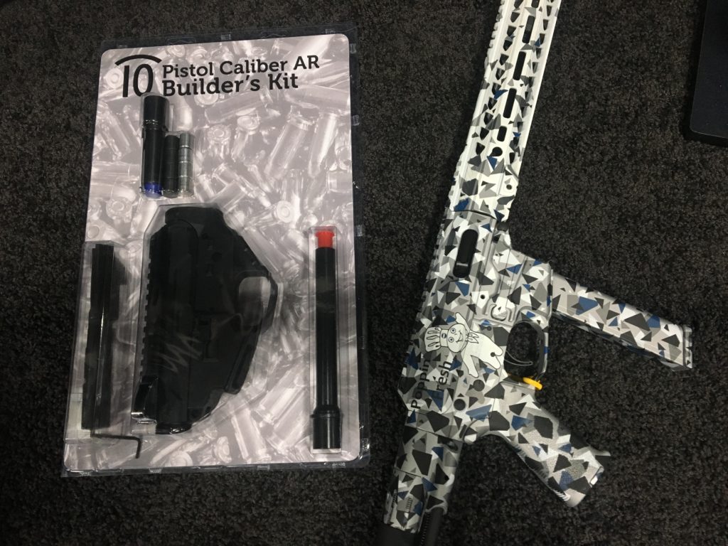 Side Cocking AR That Feeds From MP5 Magazines: Quarter Circle 10/ Strike Industries 9mm AR Build Side Cocking AR That Feeds From MP5 Magazines: Quarter Circle 10/ Strike Industries 9mm AR Build