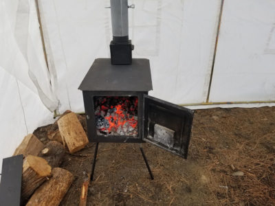 Wall Tent Wilderness Wood Camping Stove - Review