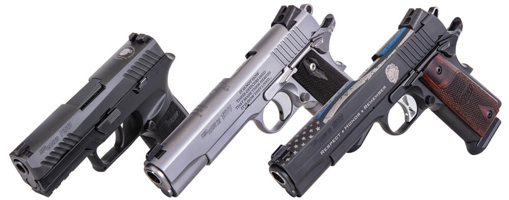 SIG's New Limited Edition Commemorative Pistols Will Benefit Law Enforcement Memorial Fund SIG's New Limited Edition Commemorative Pistols Will Benefit Law Enforcement Memorial Fund
