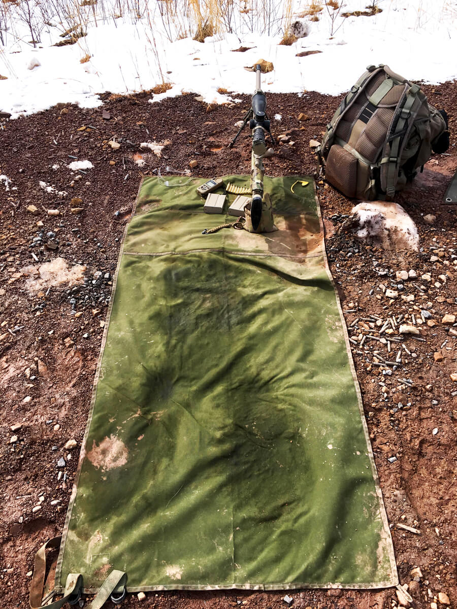 Range Essentials From TAB Gear Rifle Cover, Shooting Mat, Rear Bag