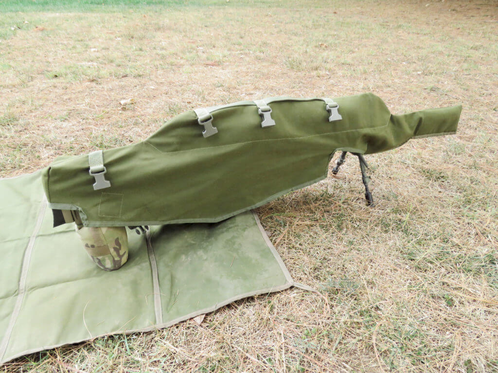 Range Essentials From TAB Gear Rifle Cover, Shooting Mat, Rear Bag