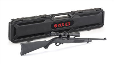 Ruger 10/22 Now With Viridian 3-9x40, .22 Ammo and More