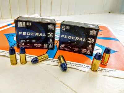 Testing Self-Defense Handgun Ammunition: Federal Premium’s Syntech Defense and Train + Protect