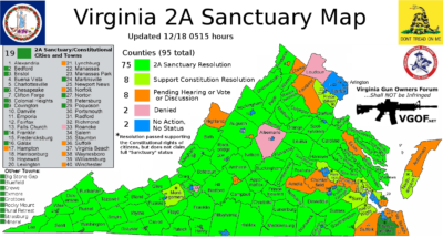 Other States Watch Virginia as 2A Sanctuary Movement Grows, Militia Mobilizes