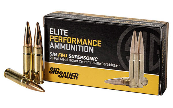SIG SAUER Introduces 300BLK FMJ Rifle Ammunition SIG SAUER Introduces 300BLK FMJ Rifle Ammunition