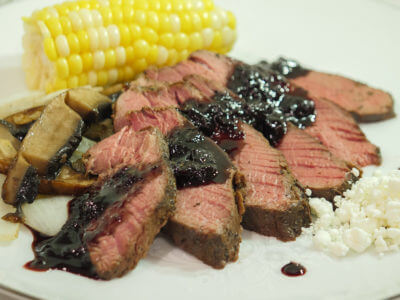 Simple Gourmet: Rich Blueberry Sauce For Holiday Roasts