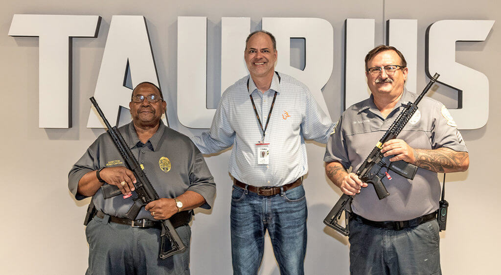 Taurus Delivers T4 Rifles to Local Georgia Community Taurus Delivers T4 Rifles to Local Georgia Community