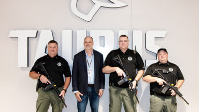 Taurus Delivers T4 Rifles to Local Georgia Community