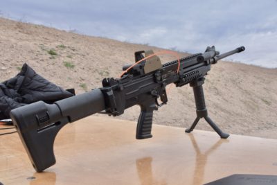 Shooting the World's Lightest Machine Gun: The Ultimax 100 MK8 - SHOT Show 2020
