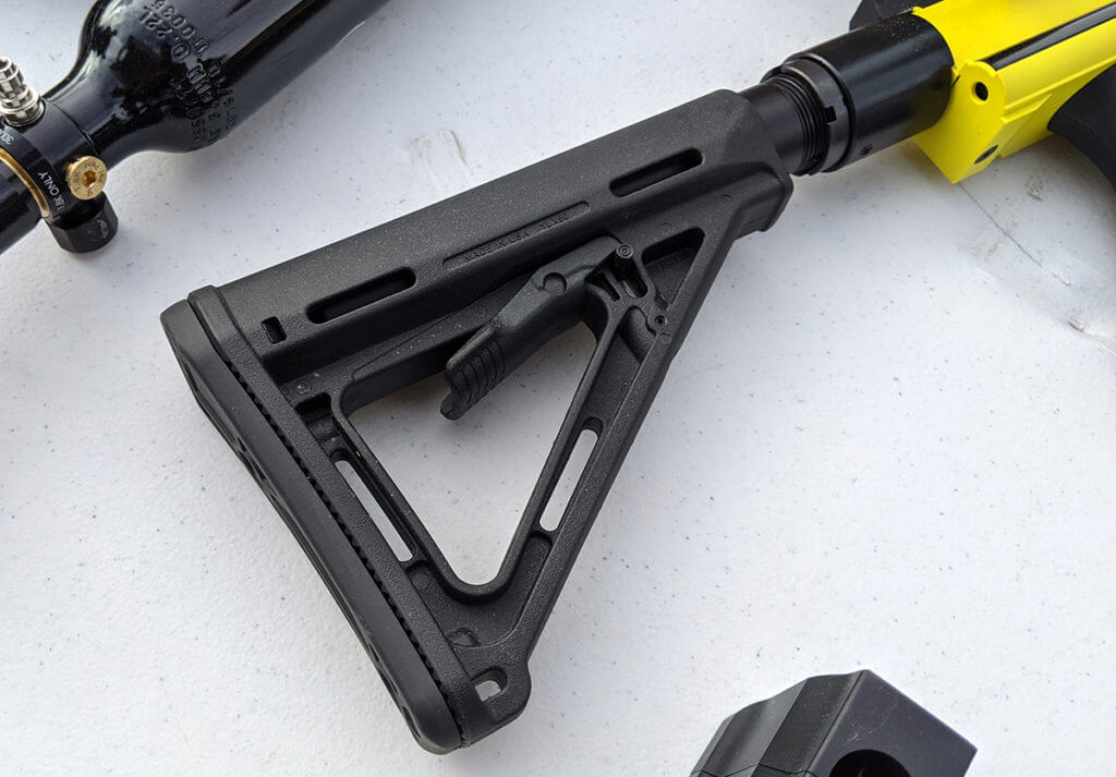 Non-Lethal Pepperball TCP Carbine Makes Hits at 115 Feet 'All Day' – SHOT Show 2020 Non-Lethal Pepperball TCP Carbine Makes Hits at 115 Feet 'All Day' – SHOT Show 2020