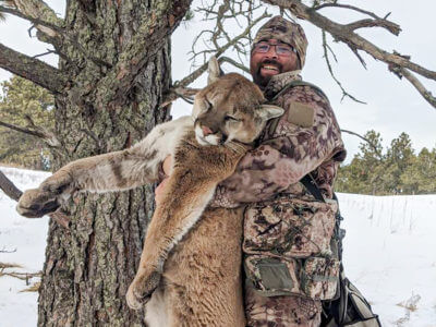 Nebraska Cougar Hunter Is One Happy Cat