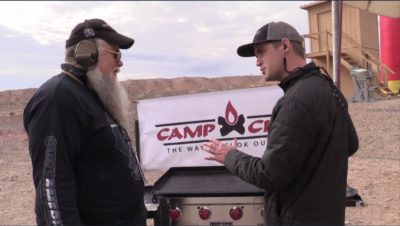 Elk Tacos at Range Day - Camp Chef Flat Top Grill - SHOT Show 2020