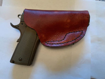 A Nice Weekend Project: Making a Leather Holster