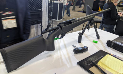 Change Barrel, Caliber in Less than 2 Minutes with the Carbon Fiber HYBRID – SHOT Show 2020