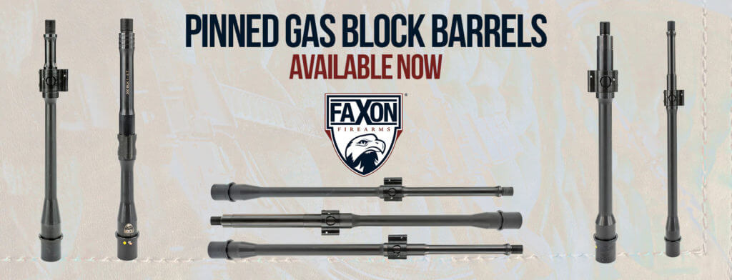 Faxon Releasing Bantam 9mm AR Series, New AR Barrels, Too Faxon Releasing Bantam 9mm AR Series, New AR Barrels, Too