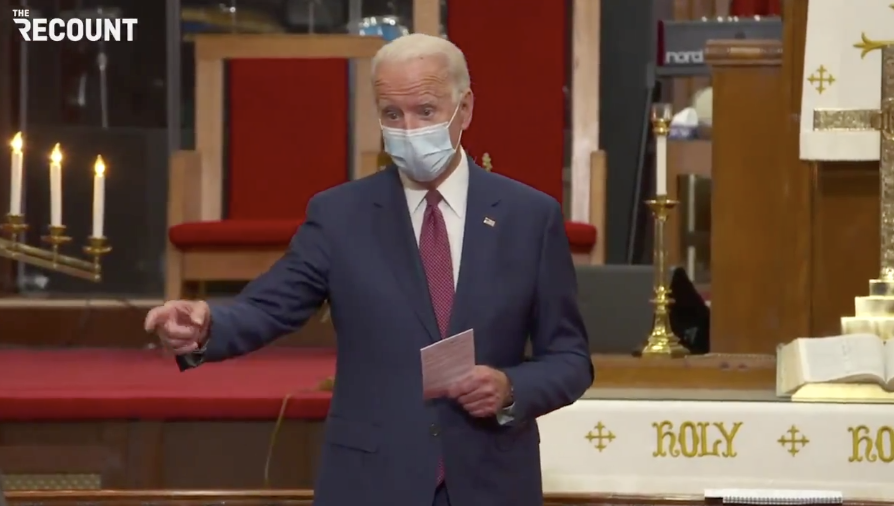 Biden: Police Should 'Shoot' Knife-Wielding Attackers ‘In the Leg,' Not the 'Heart' Biden: Police Should 'Shoot' Knife-Wielding Attackers ‘In the Leg,' Not the 'Heart'