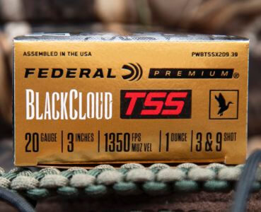 Federal Ammunition Introduces New Black Cloud TSS 20 Gauge