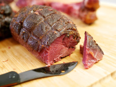 Simple Gourmet: Smoked Bear Ham
