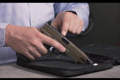 Springfield XD-M Elite Tactical OSP FDE Unboxed at the Gun Counter