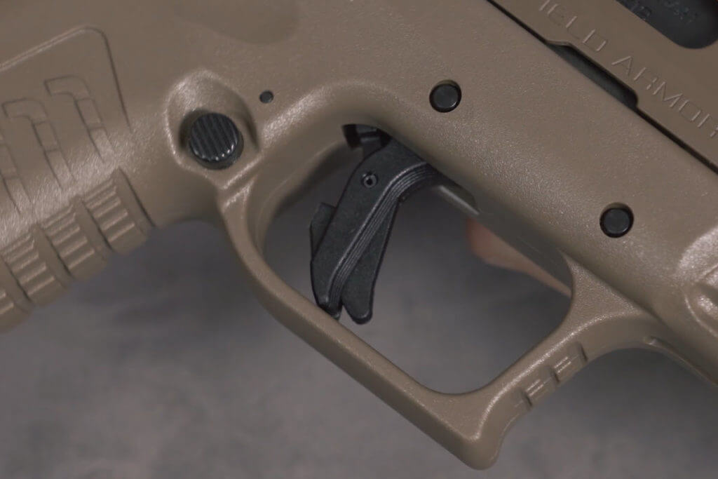 Springfield XD-M Elite Tactical OSP FDE Unboxed at the Gun Counter Springfield XD-M Elite Tactical OSP FDE Unboxed at the Gun Counter