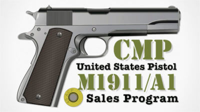 CMP Announces '1911 Round 2' Orders Start in January 2021