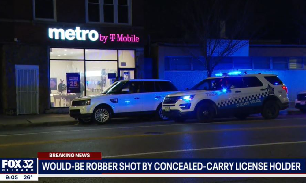 Cell Phone Store Employee in Chicago Shoots, Kills Would-Be Robber