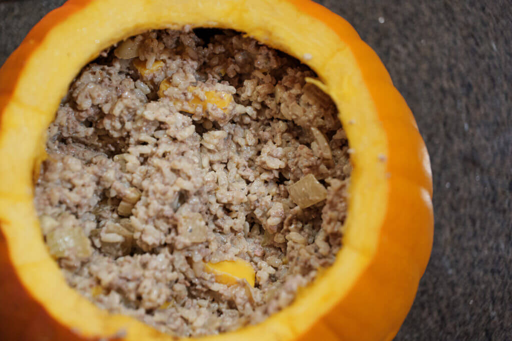 Simple Gourmet: Game-Stuffed Pumpkin Simple Gourmet: Game-Stuffed Pumpkin