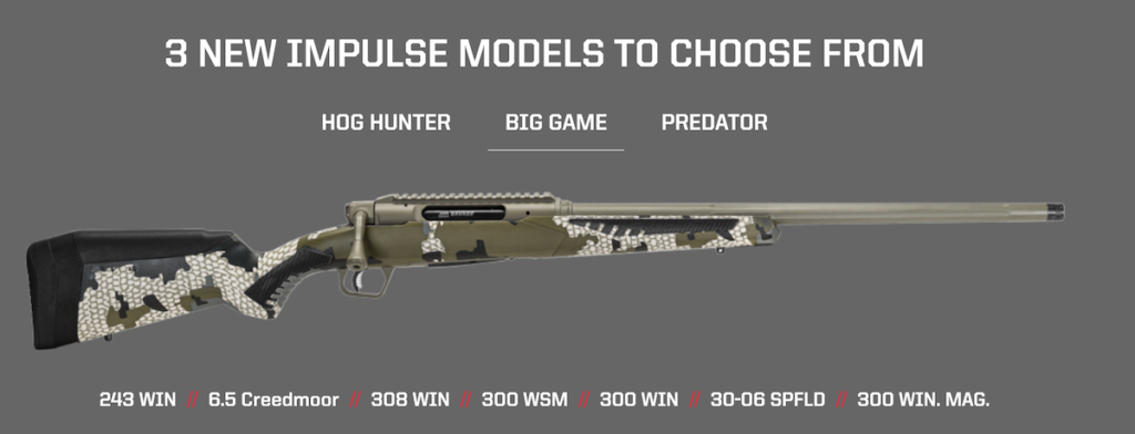 Savage Arms Introduces Its First Straight Pull Rifle: IMPULSE Savage Arms Introduces Its First Straight Pull Rifle: IMPULSE