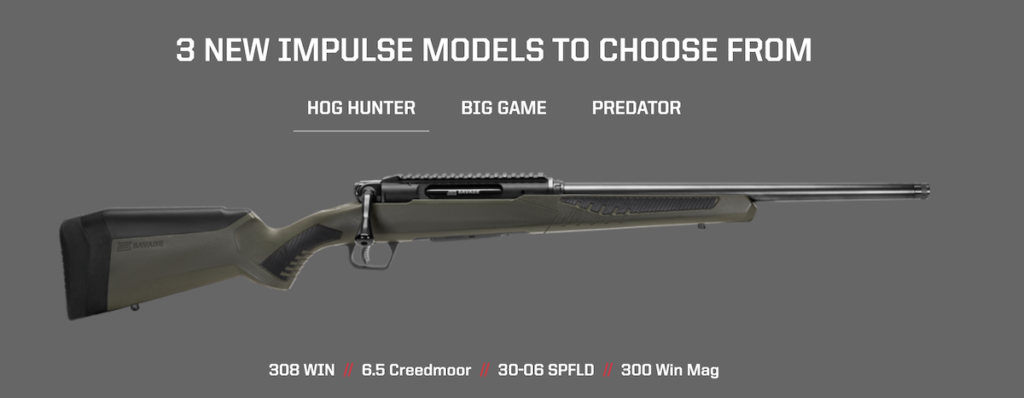 Savage Arms Introduces Its First Straight Pull Rifle: IMPULSE Savage Arms Introduces Its First Straight Pull Rifle: IMPULSE
