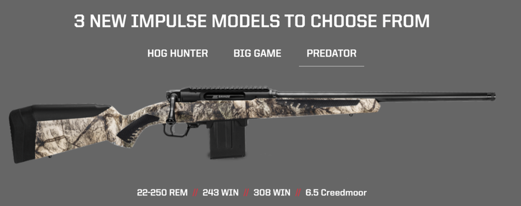 Savage Arms Introduces Its First Straight Pull Rifle: IMPULSE