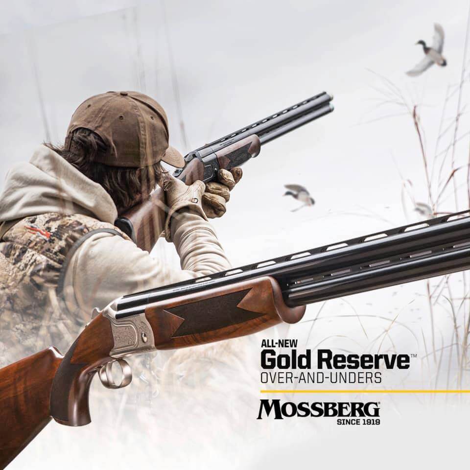 Mossberg Announcing New Silver and Gold Reserve Over-Under Shotguns