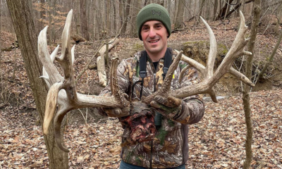 Ohio Hunter Finds MONSTER Non-Typical Whitetail Dead Head