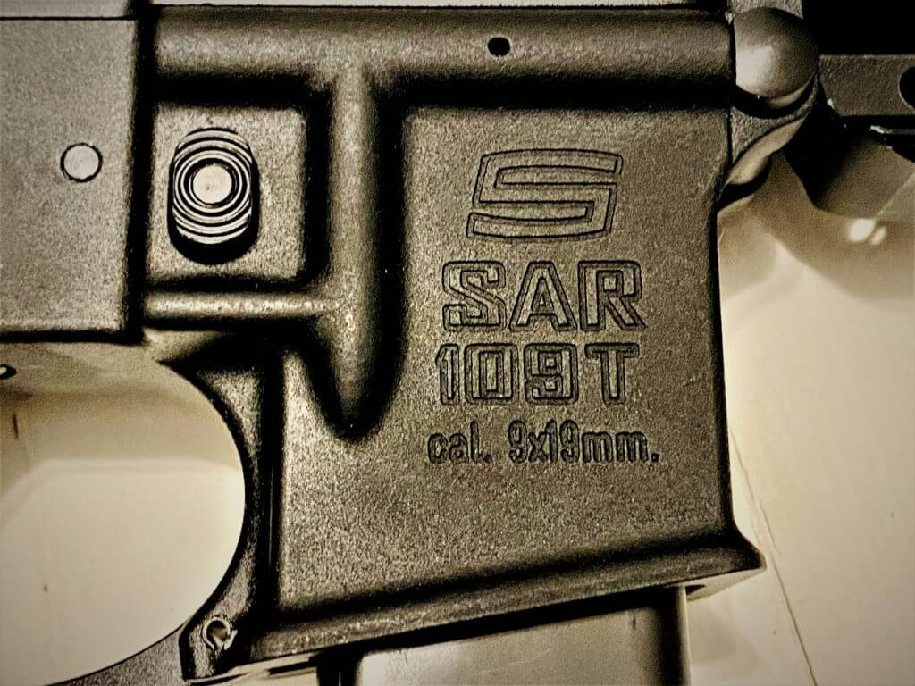 Tested and Tricked Out:  The SAR 109T 9MM Subgun