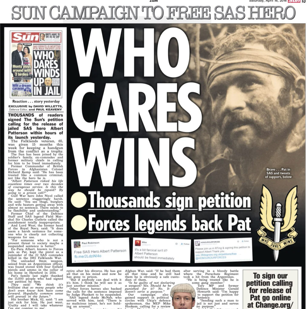 Albert Patterson, the British SAS, and Gun Control Gone Mad Albert Patterson, the British SAS, and Gun Control Gone Mad