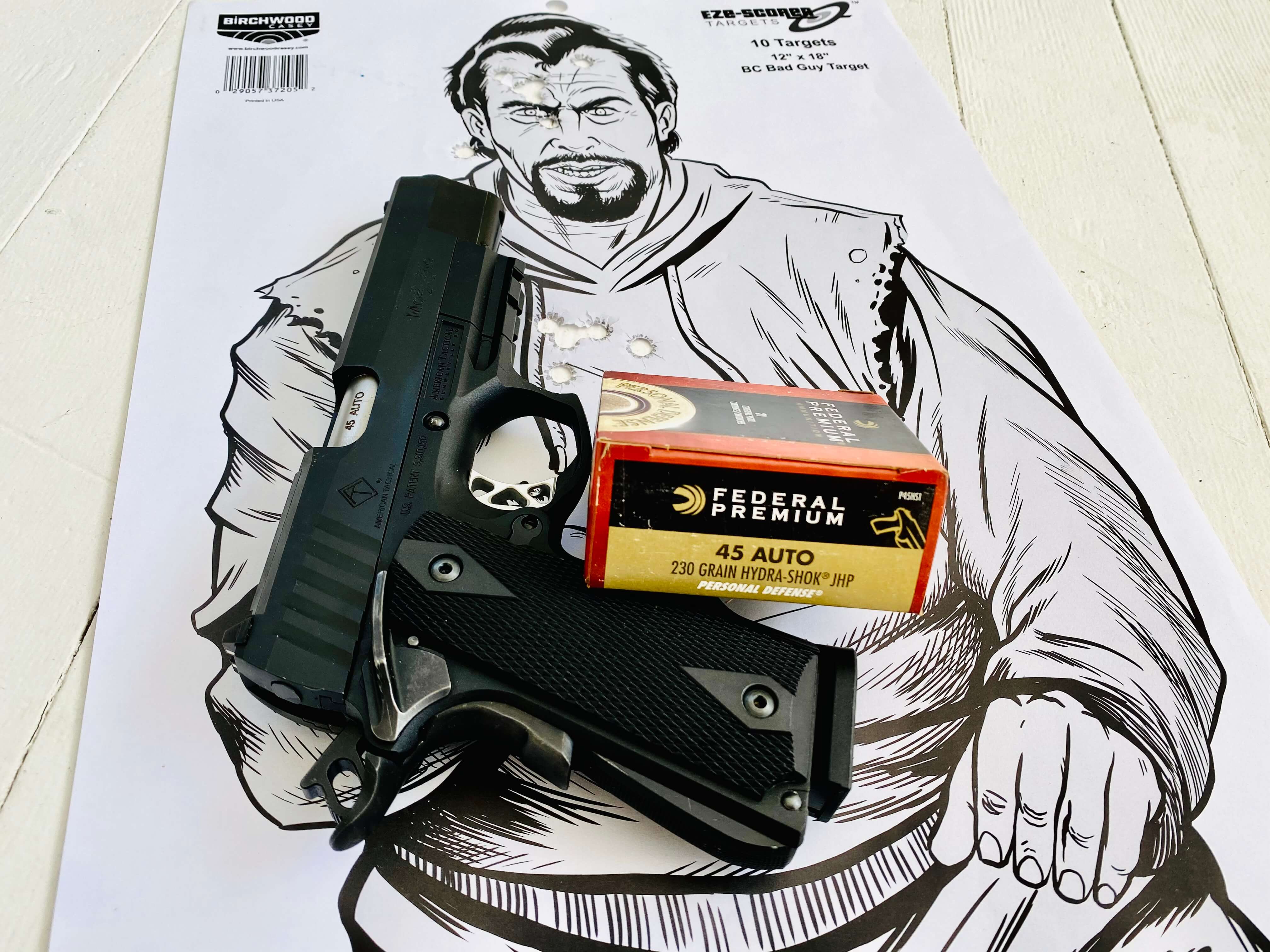 A Hybrid 1911 For Home Defense and Concealed Carry: The FXH-45M Moxie from American Tactical, Inc.