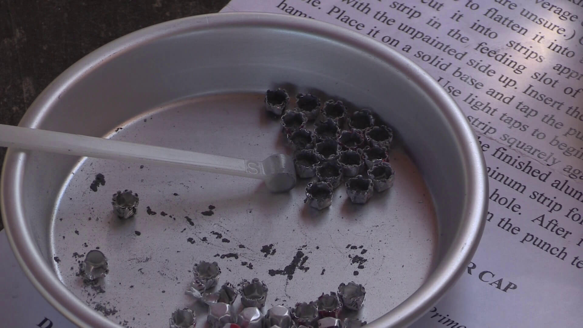 Make Your Own Percussion Caps The Kit Works!