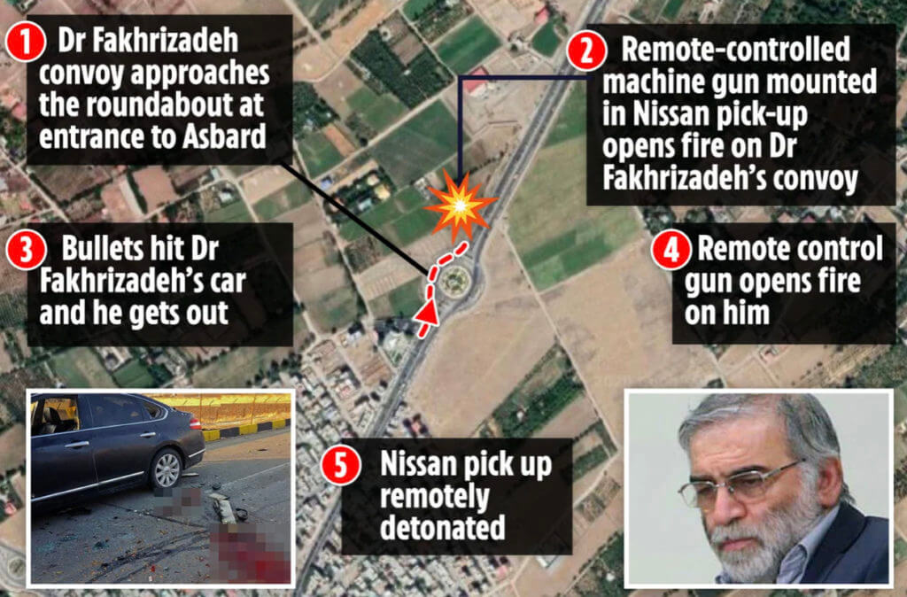 The Remote Control Assassination of Mohsen Fakhrizadeh: Beware the Killer Robots