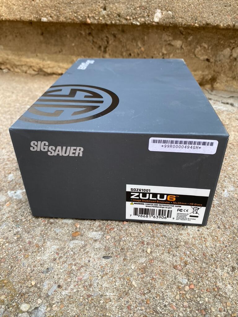 SIG's Zulu6 Image-Stabilized Binos Review + Video SIG's Zulu6 Image-Stabilized Binos Review + Video