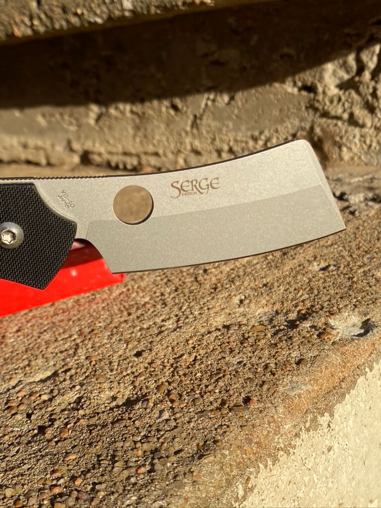 Spyderco ROC picture of the blade down