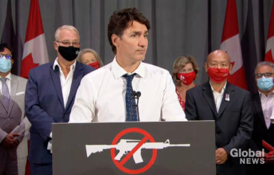 Trudeau Touts Gun Confiscation As Part of Liberal Party’s Campaign Promise