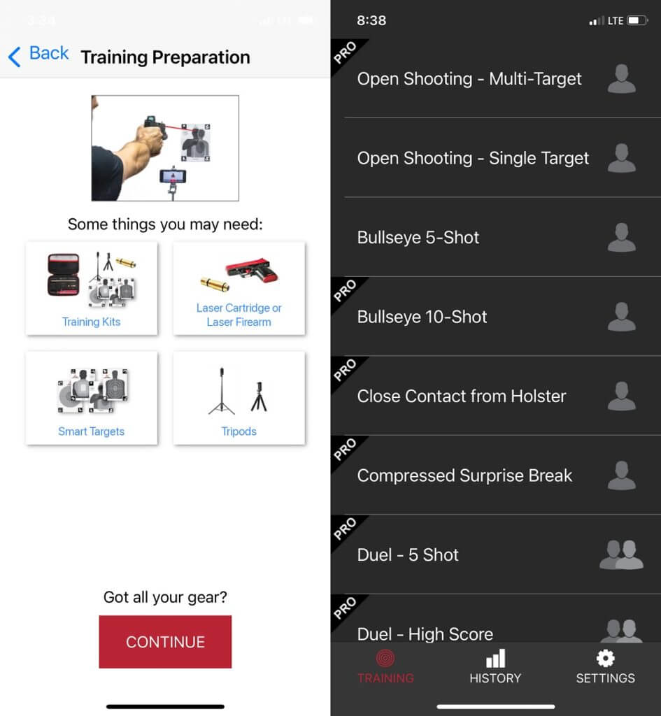 Mantis Laser Academy: Dry Fire Practice with Accuracy Measurement