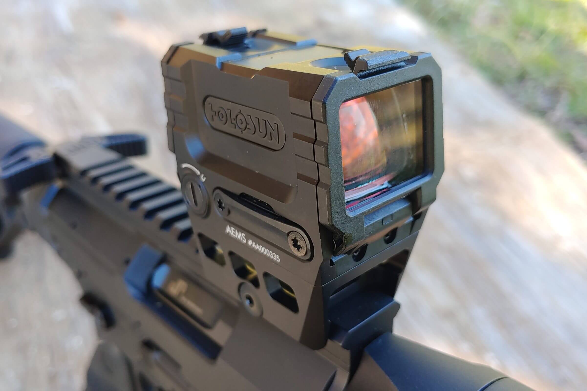 The AEMS - Holosun's Red Dot is One of the Best for Your AR The AEMS - Holosun's Red Dot is One of the Best for Your AR