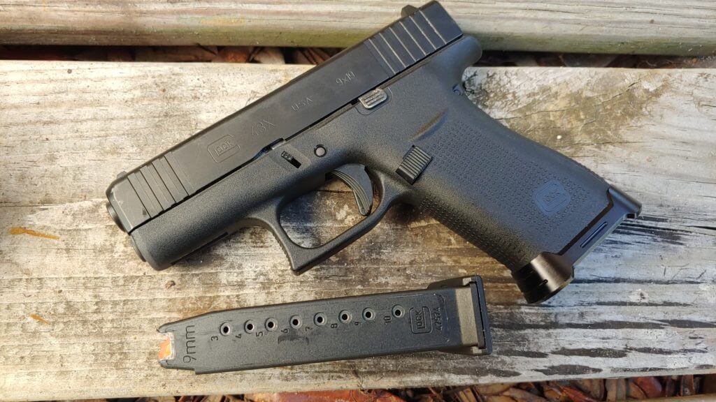 The Full Hand Single Stack Glock 43X - My Central AC of Handguns