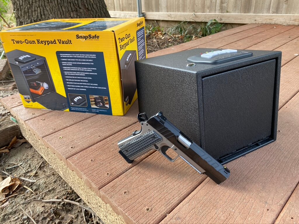SnapSafe Deumidificatore Ricaricabile Per Armi – 110 Volt, Medium (75900SS) – Proteggi La Tua Pistola Dall'umidità