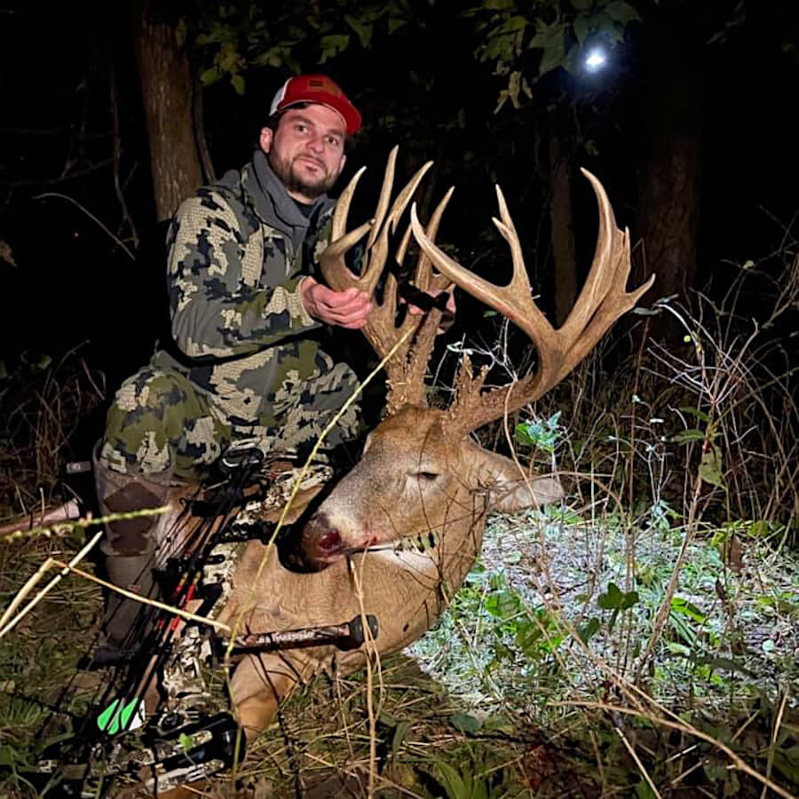 Kansas Bowhunter Expected to Make the Record Books with Huge Buck