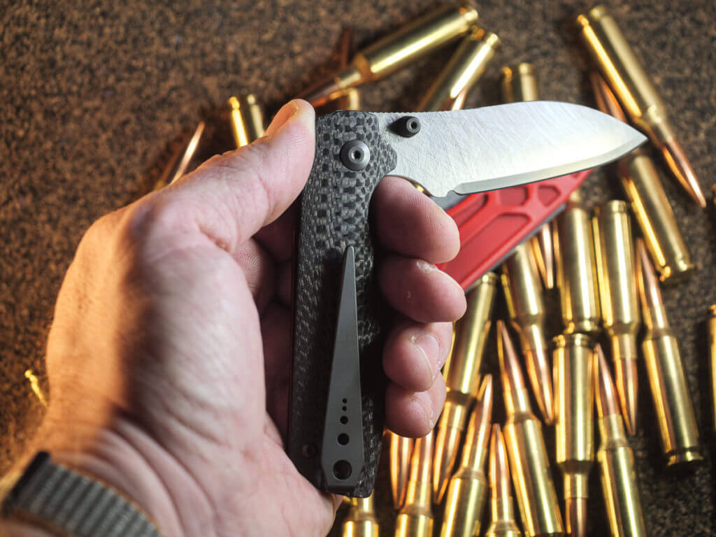 Sandrin Knives Torino Carbon Fiber -- SHOT Show 2022 Sandrin Knives Torino Carbon Fiber -- SHOT Show 2022