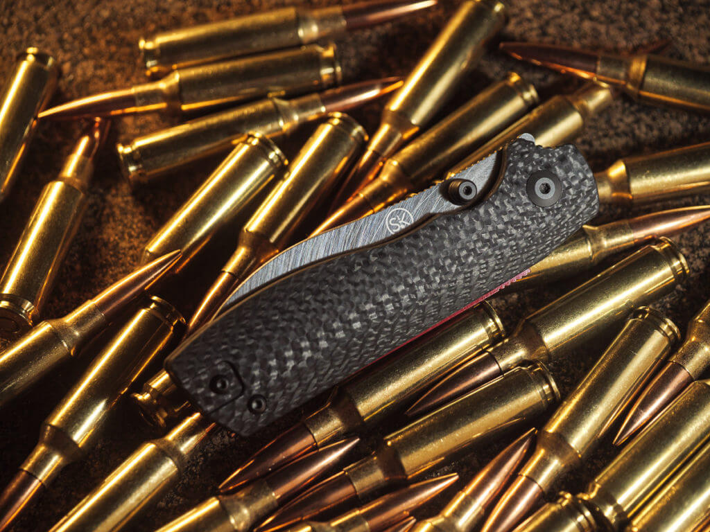Sandrin Knives Torino Carbon Fiber -- SHOT Show 2022 Sandrin Knives Torino Carbon Fiber -- SHOT Show 2022